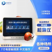 為什么要使用食品重金屬檢測儀？